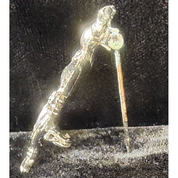 Vintage 1950's Ragdoll Brooch, silver plated - Picture 7 of 14